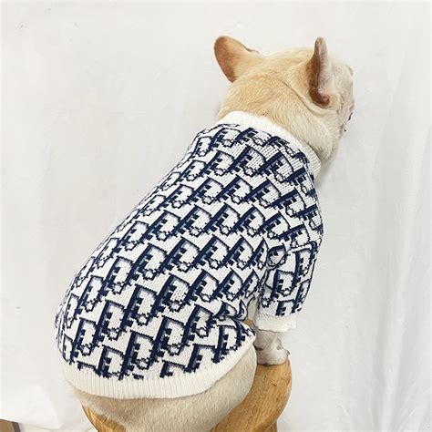 dior dog jumper